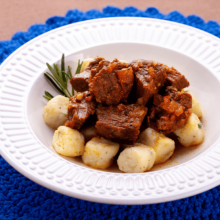 Carne de panela com Nhoque de batata doce - 300g